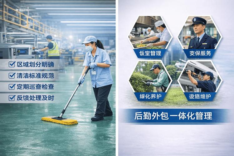 工厂保洁外包不是找几个人打扫，而是把现场管理真正落地